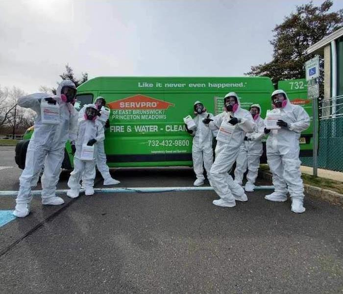 SERVPRO team ready for action.