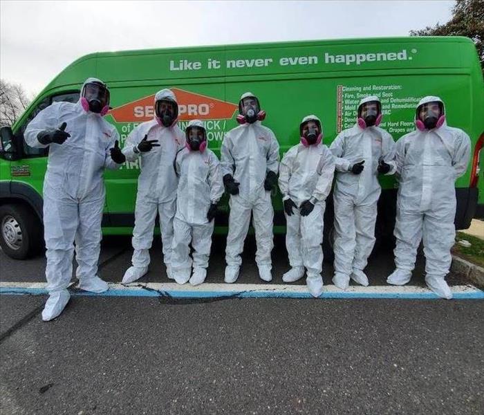 SERVPRO team ready for action